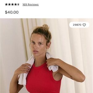 Free People Free Throw Ribbed Tank